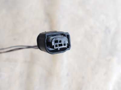 BMW 3 Pole 3 Wire Black Connector Plug w/ Pigtail 1452049-12